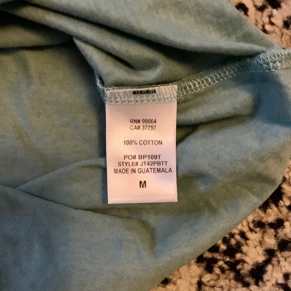 Blue Billabong Skyline Crop Top, Sz Medium - Picture 8 of 11